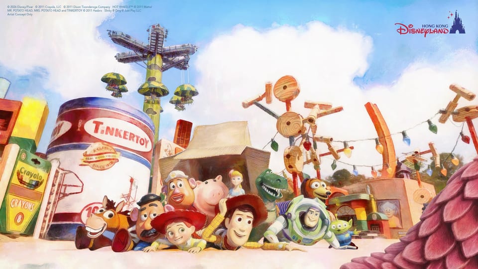 Toy Story Characters in Toy Story Land